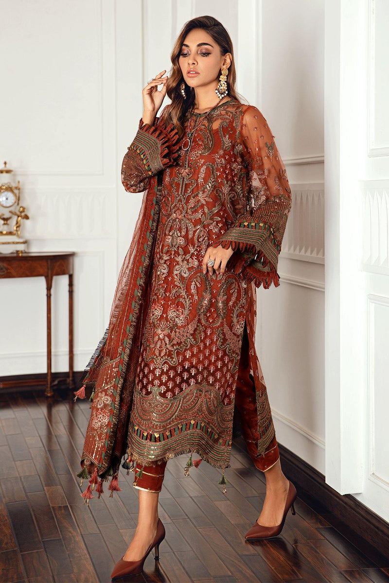 Jazmin | Formals Collection | NET UN-4018 - by - Libasekhas UK - Registered Vendor of : Jazmin - 100% Original Designer Dresss