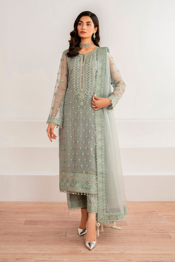 Baroque | Formal Collection | CHIFFON UF-692 - by - Libasekhas UK - Registered Vendor of : Baroque - 100% Original Designer Dresss