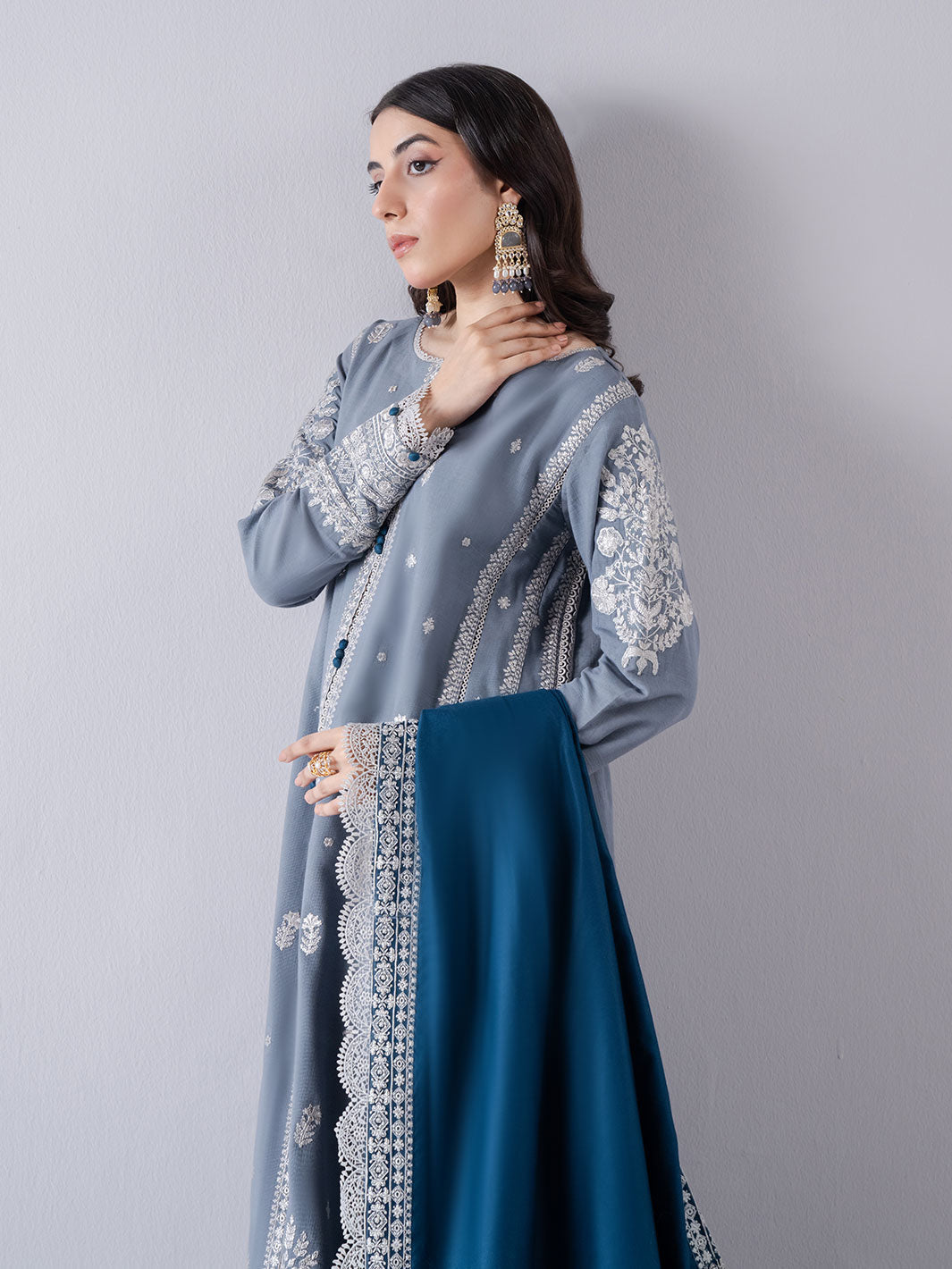 Faiza Faisal | Winter Edit 2024 | ELAAF - by - Libasekhas UK - Registered Vendor of : Faiza Faisal - 100% Original Designer Dresss