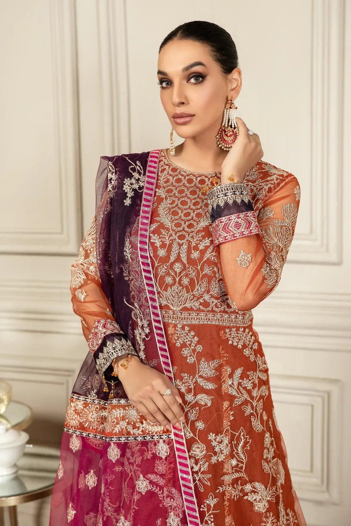 Zarif | Mehroz Formals | AMBER - by - Libasekhas UK - Registered Vendor of : Zarif - 100% Original Designer Dresss