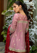 Layla Chatoor | Luxury Pret | Peplum Angrakha Top - by Libasekhas UK - Registered Vendor of : Layla Chatoor - 100% Original Designer Dress