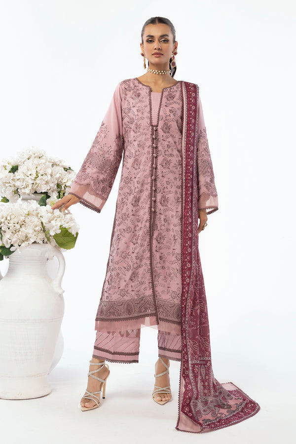 House of Nawab | Lawn Collection 24 | HALEEFA - by - Libasekhas UK - Registered Vendor of : House of Nawab - 100% Original Designer Dresss