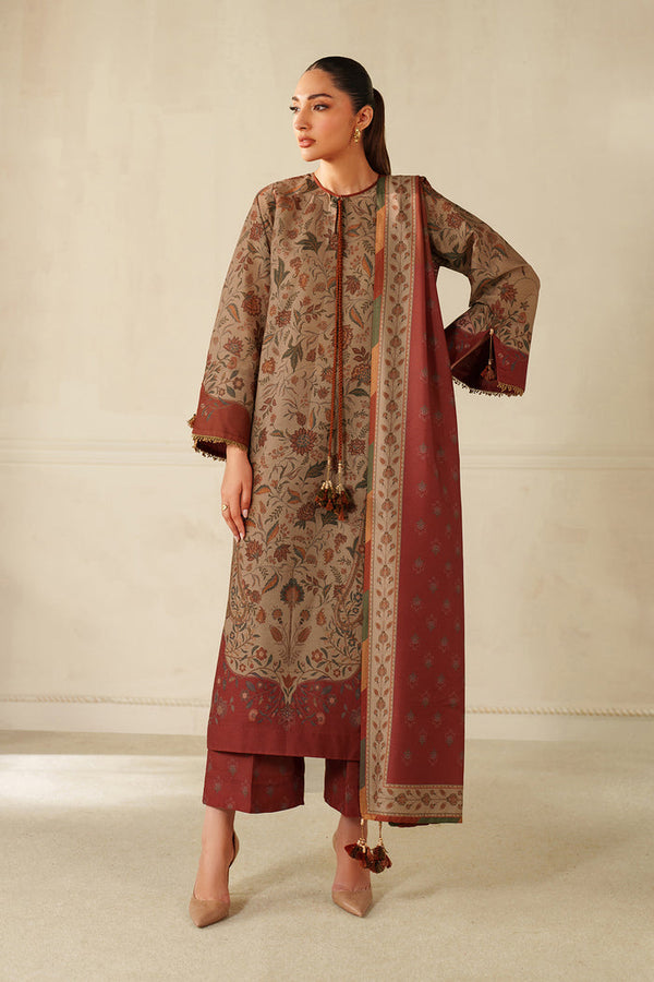 Baroque | Luxury Pret 25 | UF-4345 - by Libasekhas UK - Registered Vendor of : Baroque - 100% Original Designer Dress