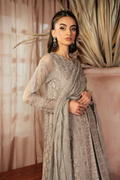Iznik | Chiffon Kari | ICK-08 Embroidered Chiffon - by - Libasekhas UK - Registered Vendor of : Iznik - 100% Original Designer Dresss