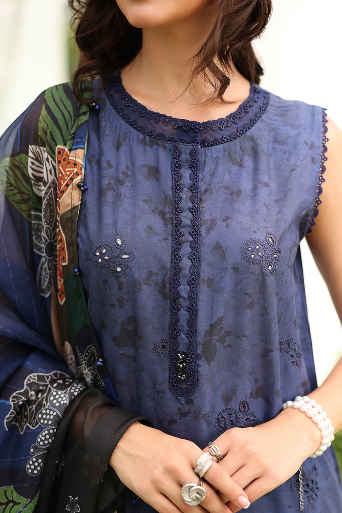 Baroque | Luxury Pret Summer | UF-4227 - by Libasekhas UK - Registered Vendor of : Baroque - 100% Original Designer Dress