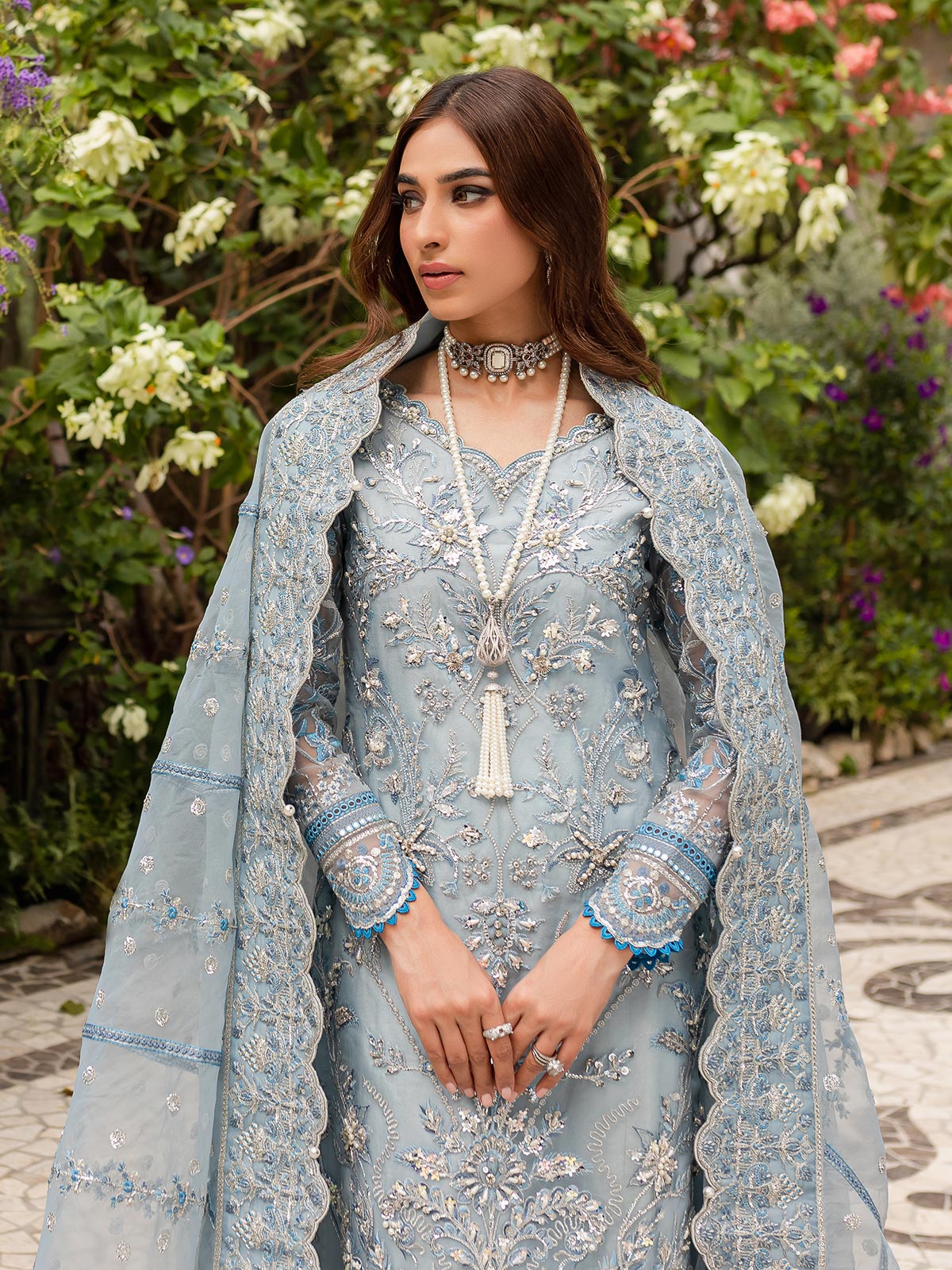 Gulaal | Luxury Pret | ESTIRAH GL-LP-V1-02 - by - Libasekhas UK - Registered Vendor of : Gulaal - 100% Original Designer Dresss