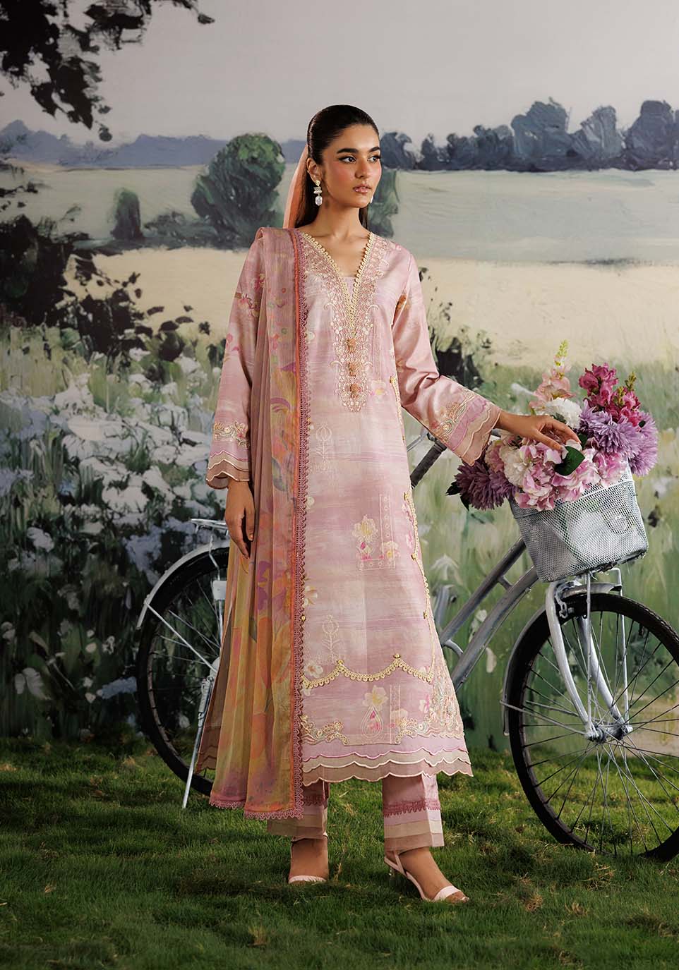 Zarqash | RimJhim The Moonsoon Edit 26 | SHABNAM ZQ002 - by Libasekhas UK - Registered Vendor of : Zarqash - 100% Original Designer Dress