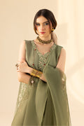 Erum Khan | Lillia Summer Edit | Olive Bloom - by - Libasekhas UK - Registered Vendor of : Erum Khan - 100% Original Designer Dresss