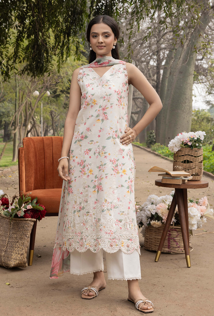 Humdum | Eden Garden 25 | Eden Garden - D08 - by - Libasekhas UK - Registered Vendor of : Humdum - 100% Original Designer Dresss