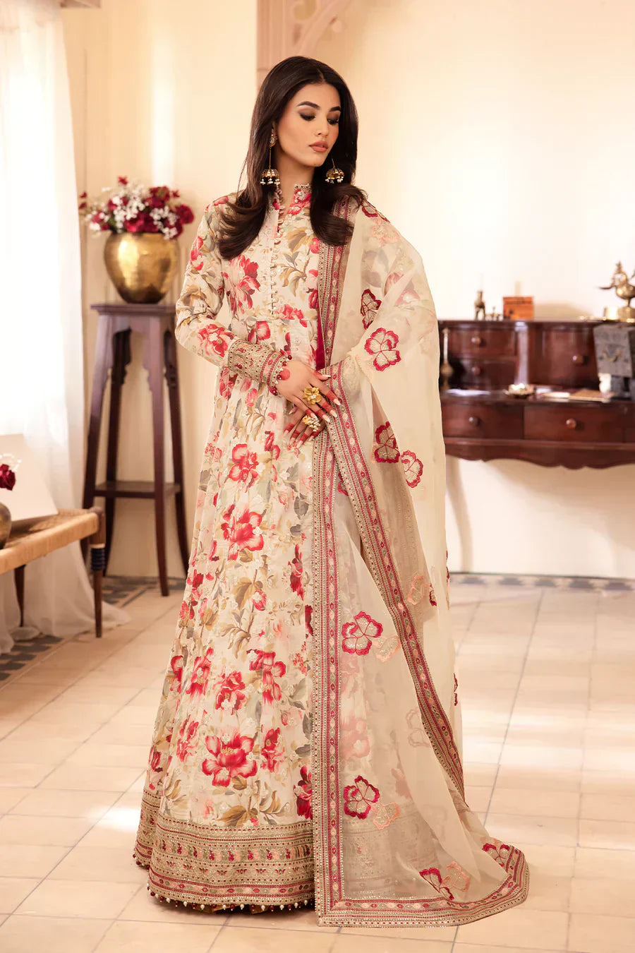 Iznik | Nani Ka Ghar | NKG-05 - by - Libasekhas UK - Registered Vendor of : Iznik - 100% Original Designer Dresss