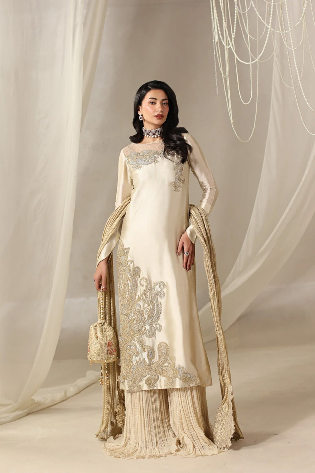 Musferah Saad | Into Twilight | Lyra - by Libasekhas UK - Registered Vendor of : Musferah Saad - 100% Original Designer Dress
