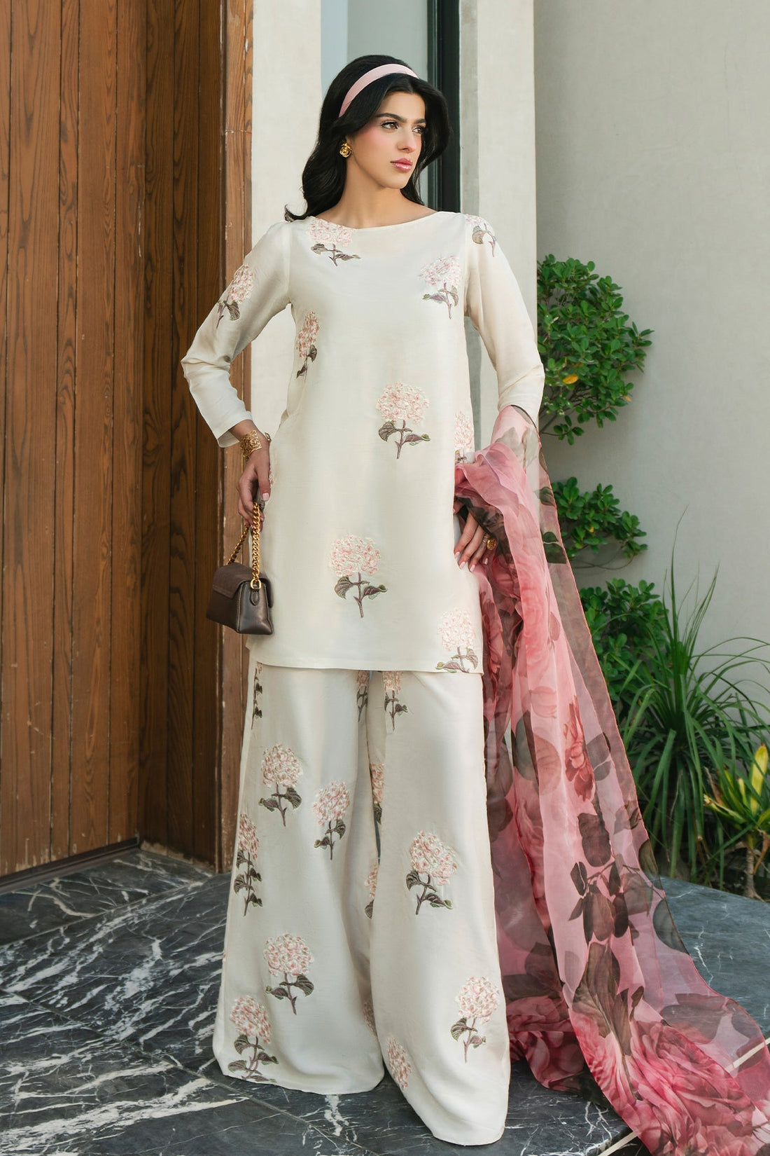Fahad Hussayn | Lawn Banger | Peony - by - Libasekhas UK - Registered Vendor of : Erum Khan - 100% Original Designer Dresss