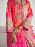 Gulaal | Aira Printed Silk | Marigold Dusk - by Libasekhas UK - Registered Vendor of : Gulaal - 100% Original Designer Dress