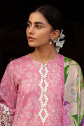 Cross Stitch | Premium Lawn 24 | CORAL FLORET - by - Libasekhas UK - Registered Vendor of : Cross Stitch - 100% Original Designer Dresss