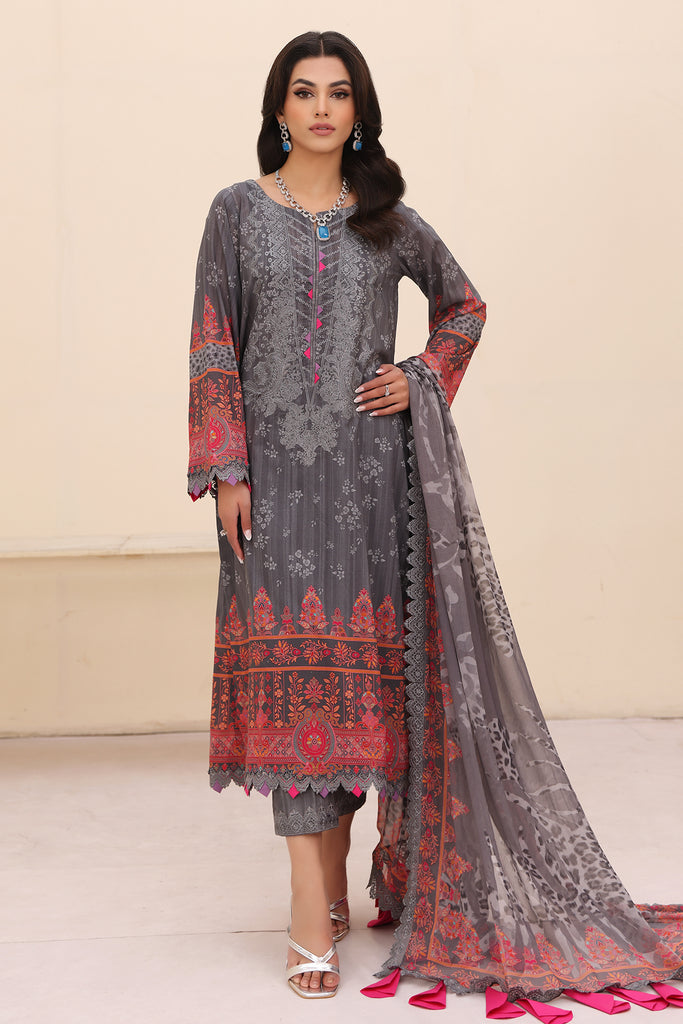 Charizma | Naranji Embroidered Lawn 24 | CN4-006 - Luxury -  Libasekhas