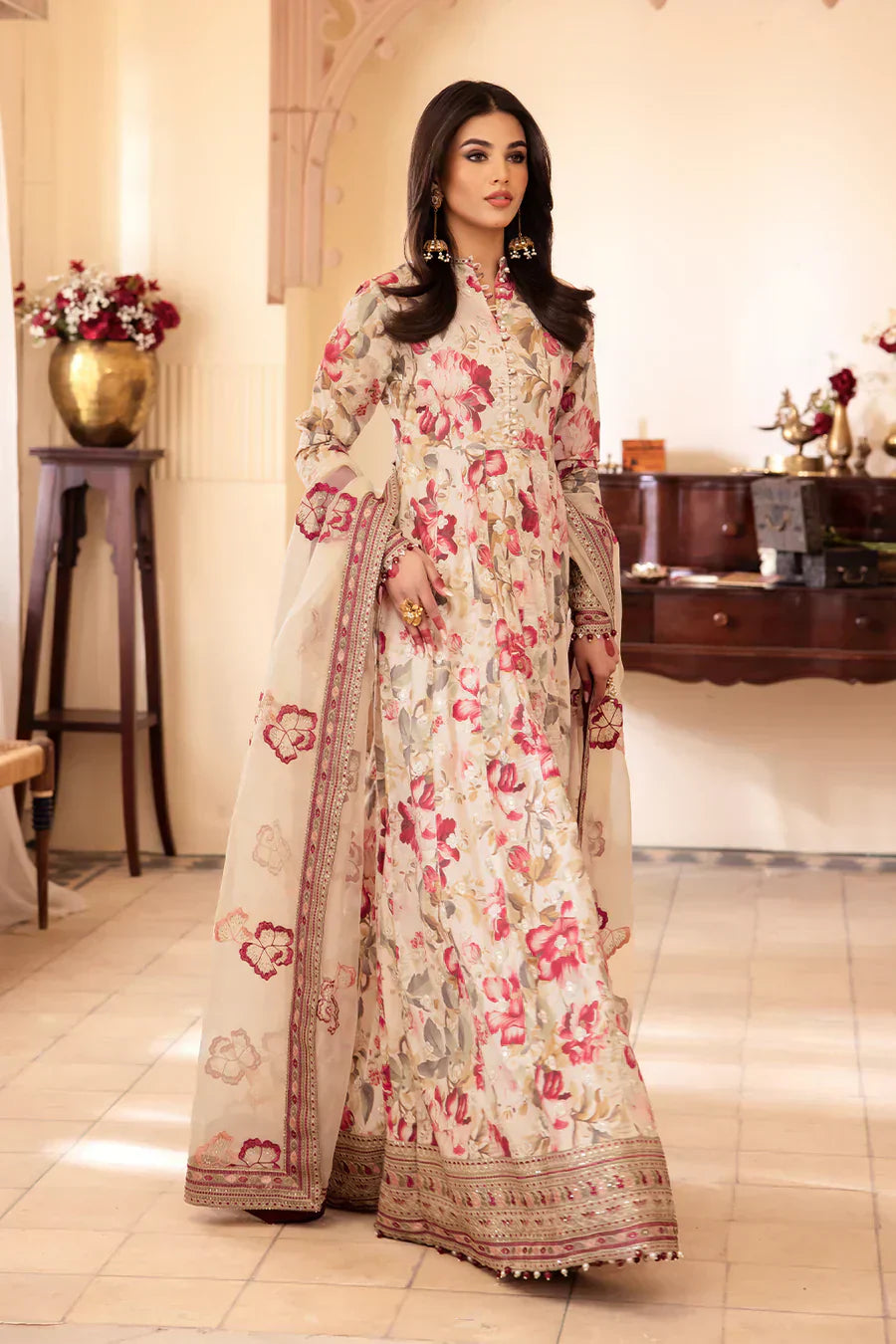 Iznik | Nani Ka Ghar | NKG-05 - by - Libasekhas UK - Registered Vendor of : Iznik - 100% Original Designer Dresss