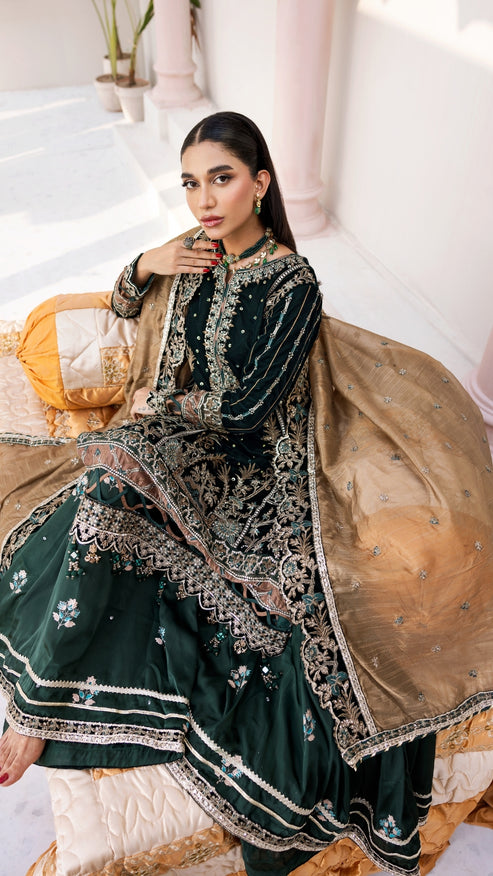 Zebtan | Andaz e Makhmal | ZAM-05 - by - Libasekhas UK - Registered Vendor of : Zebtan - 100% Original Designer Dresss