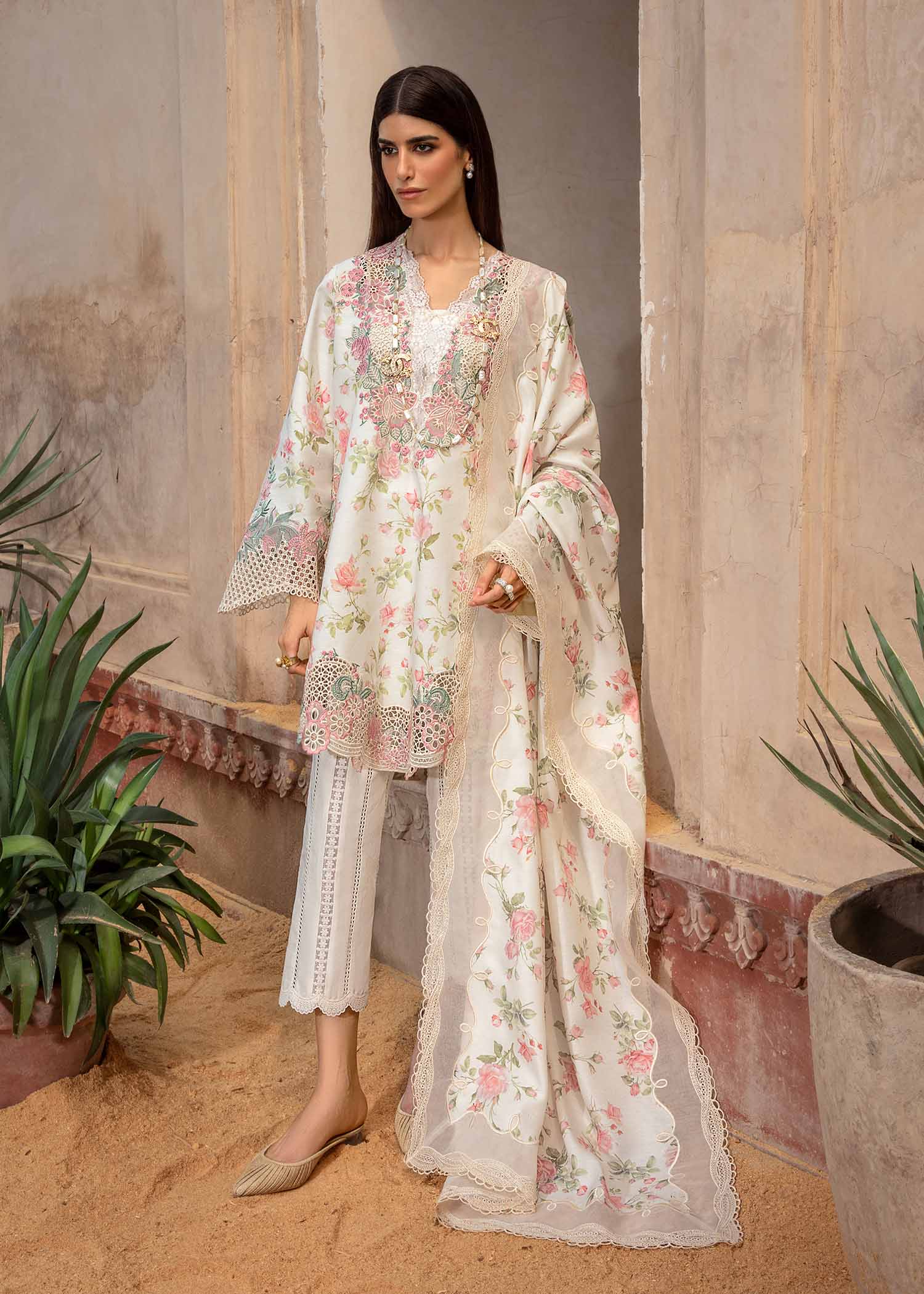 Crimson | Luxury Khaddar | CRWP 5 - by Libasekhas UK - Registered Vendor of : Crimson - 100% Original Designer Dress