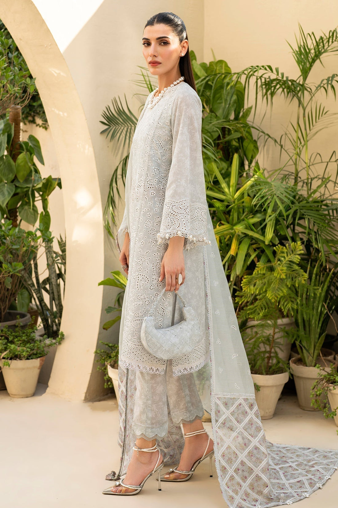 Jazmin | Irish Lawn SS 24 | D2 - by - Libasekhas UK - Registered Vendor of : Jazmin - 100% Original Designer Dresss