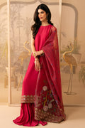 Cross Stitch | Luxe Atelier 24 | ROSY TWILIGHT - by - Libasekhas UK - Registered Vendor of : Cross Stitch - 100% Original Designer Dresss