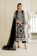 Baroque | Formals Collection | EMBROIDERED CHIFFON UF-4158 - by Libasekhas UK - Registered Vendor of : Baroque - 100% Original Designer Dress
