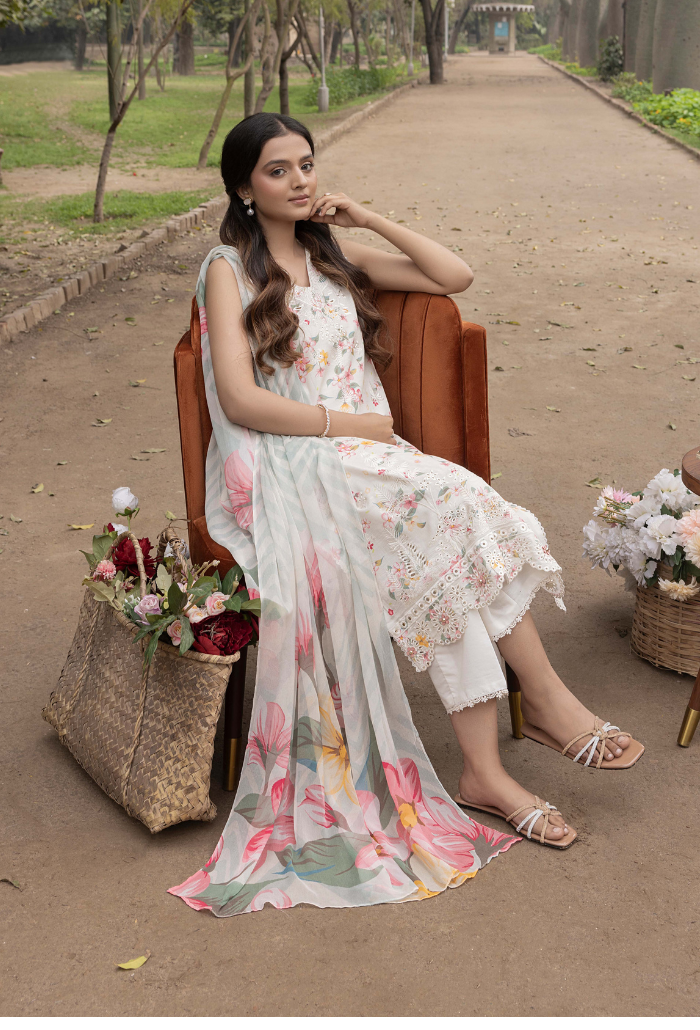 Humdum | Eden Garden 25 | Eden Garden - D08 - by - Libasekhas UK - Registered Vendor of : Humdum - 100% Original Designer Dresss