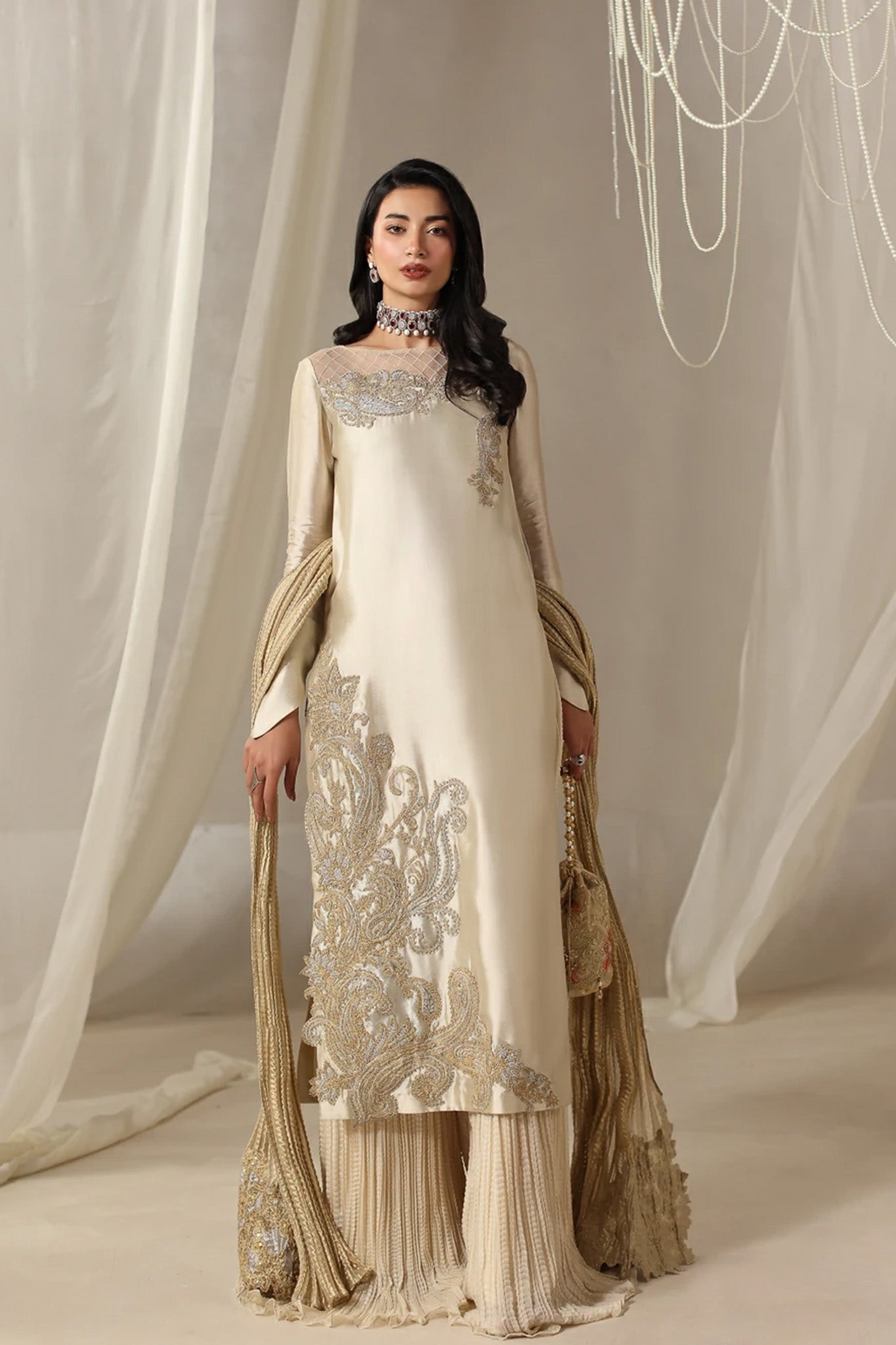 Musferah Saad | Into Twilight | Lyra - by Libasekhas UK - Registered Vendor of : Musferah Saad - 100% Original Designer Dress