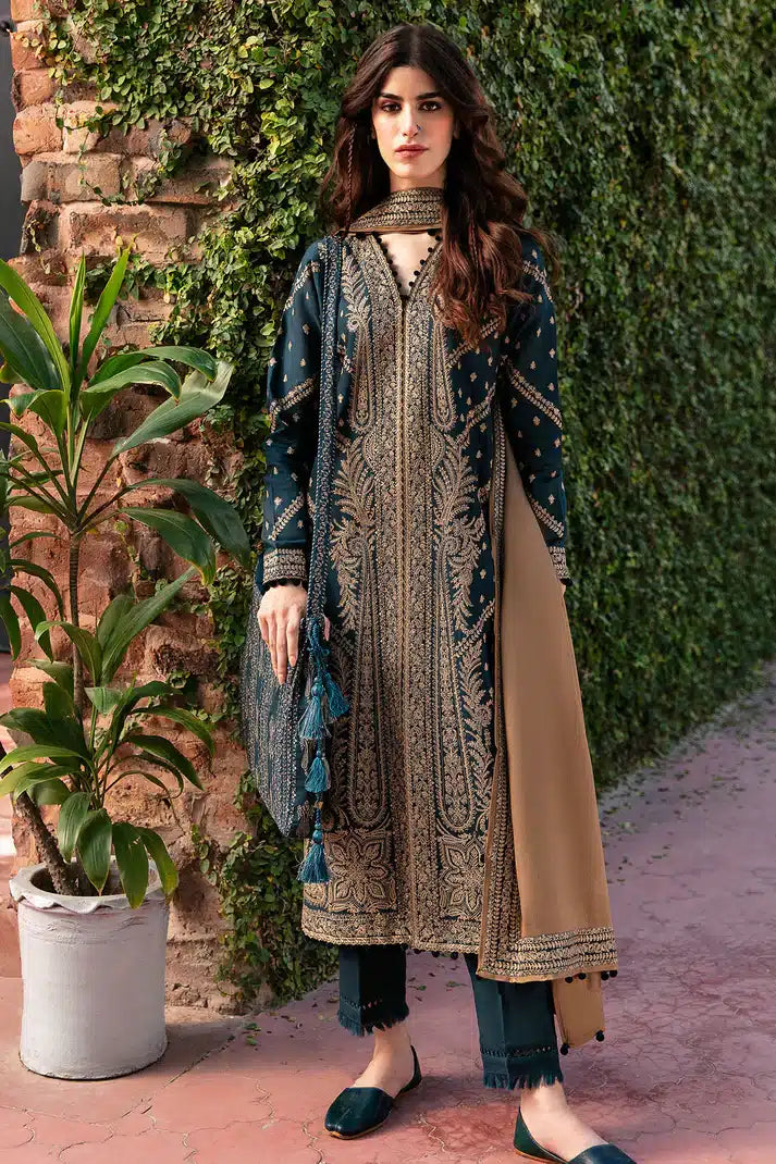 Jazmin | Dastaan Luxury Winter 23 | D2 - by - Libasekhas UK - Registered Vendor of : Jazmin - 100% Original Designer Dresss