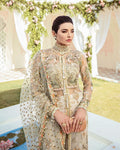 Gulaal | Wedding Formals | Cher Embroidered Net 3-Piece Suit WS-04 - by - Libasekhas UK - Registered Vendor of : Gulaal - 100% Original Designer Dresss