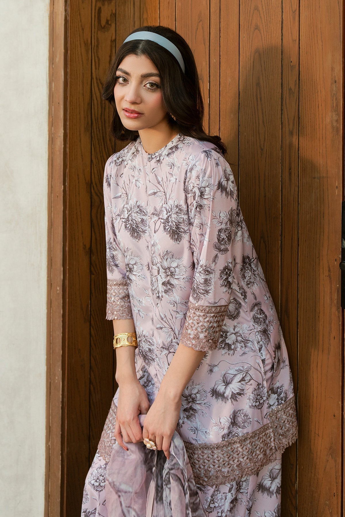Fahad Hussayn | Lawn Banger | Allium Bloom - by - Libasekhas UK - Registered Vendor of : Erum Khan - 100% Original Designer Dresss