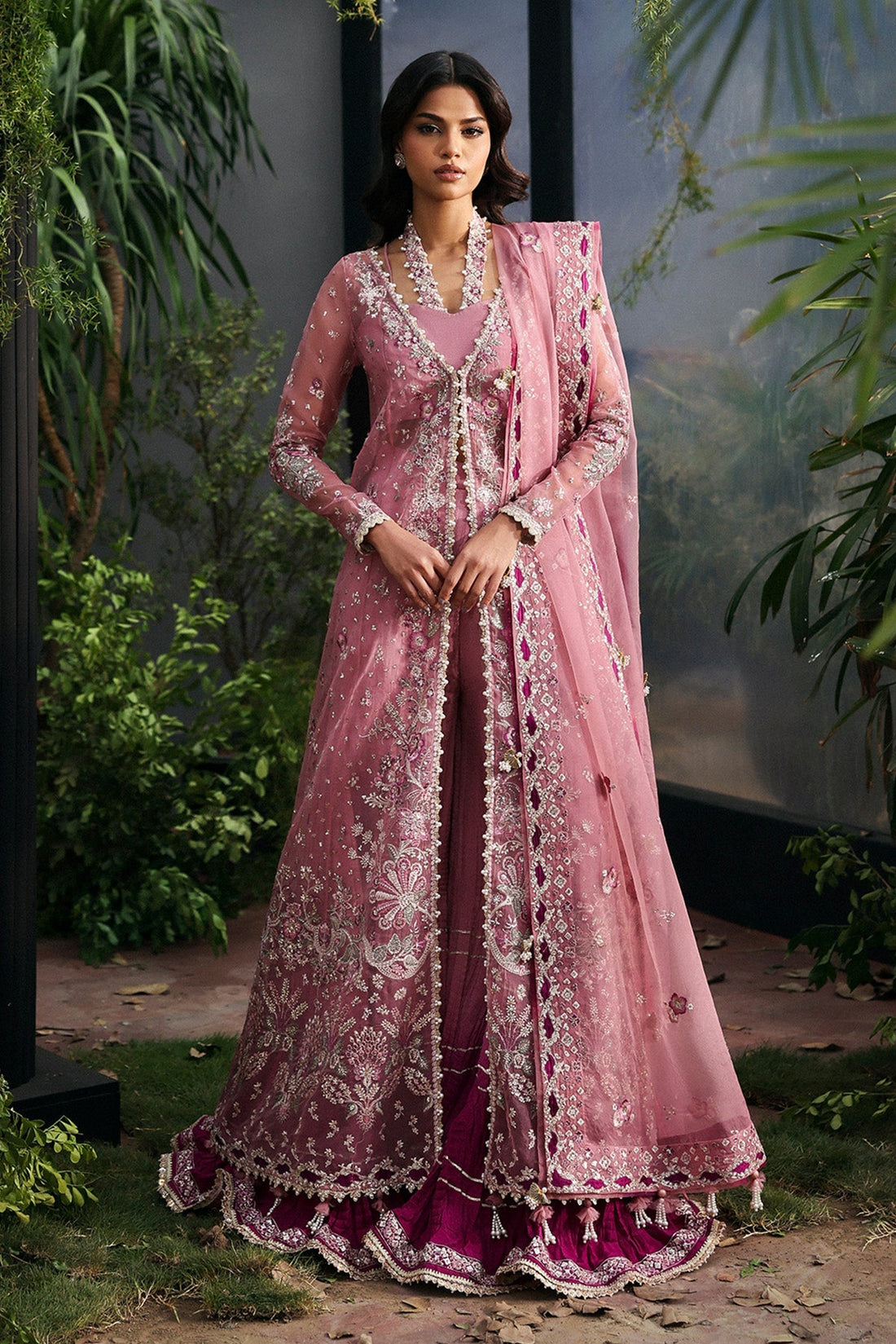 Afrozeh | La Fuschia 25 | Seraira - by Libasekhas UK - Registered Vendor of : Afrozeh - 100% Original Designer Dress