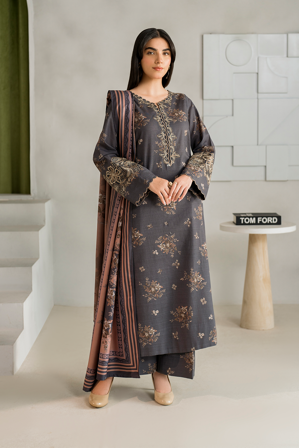 Iznik | Exclusive Winter | UE-358 - by - Libasekhas UK - Registered Vendor of : Iznik - 100% Original Designer Dresss