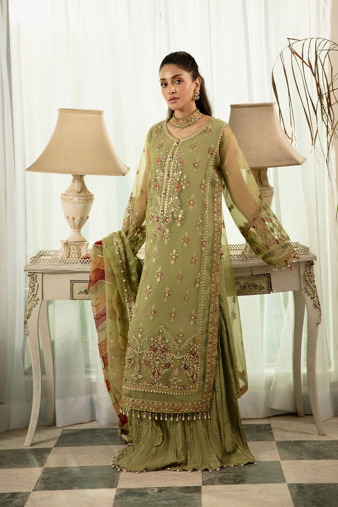 Raeesa Premium | Dehleez Formals | Dl 1032 - by Libasekhas UK - Registered Vendor of : Raeesa Premium - 100% Original Designer Dress