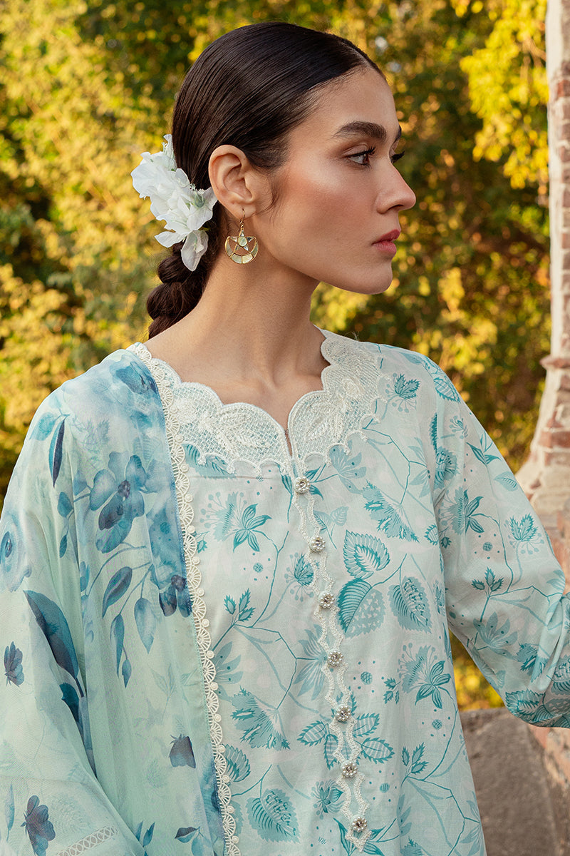 Cross Stitch | Premium Lawn 24 | WHISPERING DOVE - by - Libasekhas UK - Registered Vendor of : Cross Stitch - 100% Original Designer Dresss