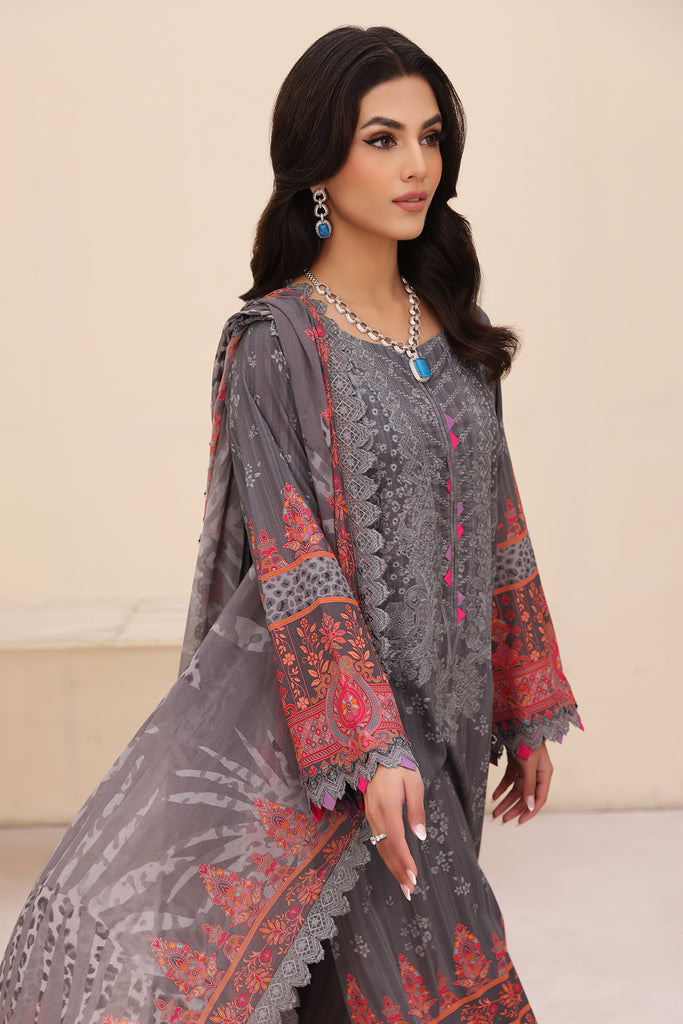 Charizma | Naranji Embroidered Lawn 24 | CN4-006 - Luxury -  Libasekhas