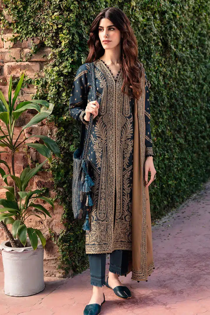 Jazmin | Dastaan Luxury Winter 23 | D2 - by - Libasekhas UK - Registered Vendor of : Jazmin - 100% Original Designer Dresss