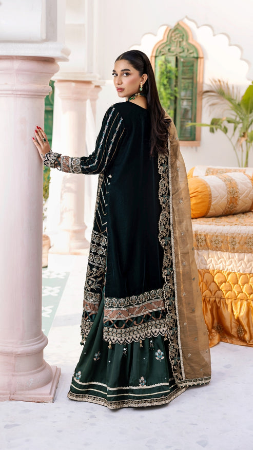 Zebtan | Andaz e Makhmal | ZAM-05 - by - Libasekhas UK - Registered Vendor of : Zebtan - 100% Original Designer Dresss