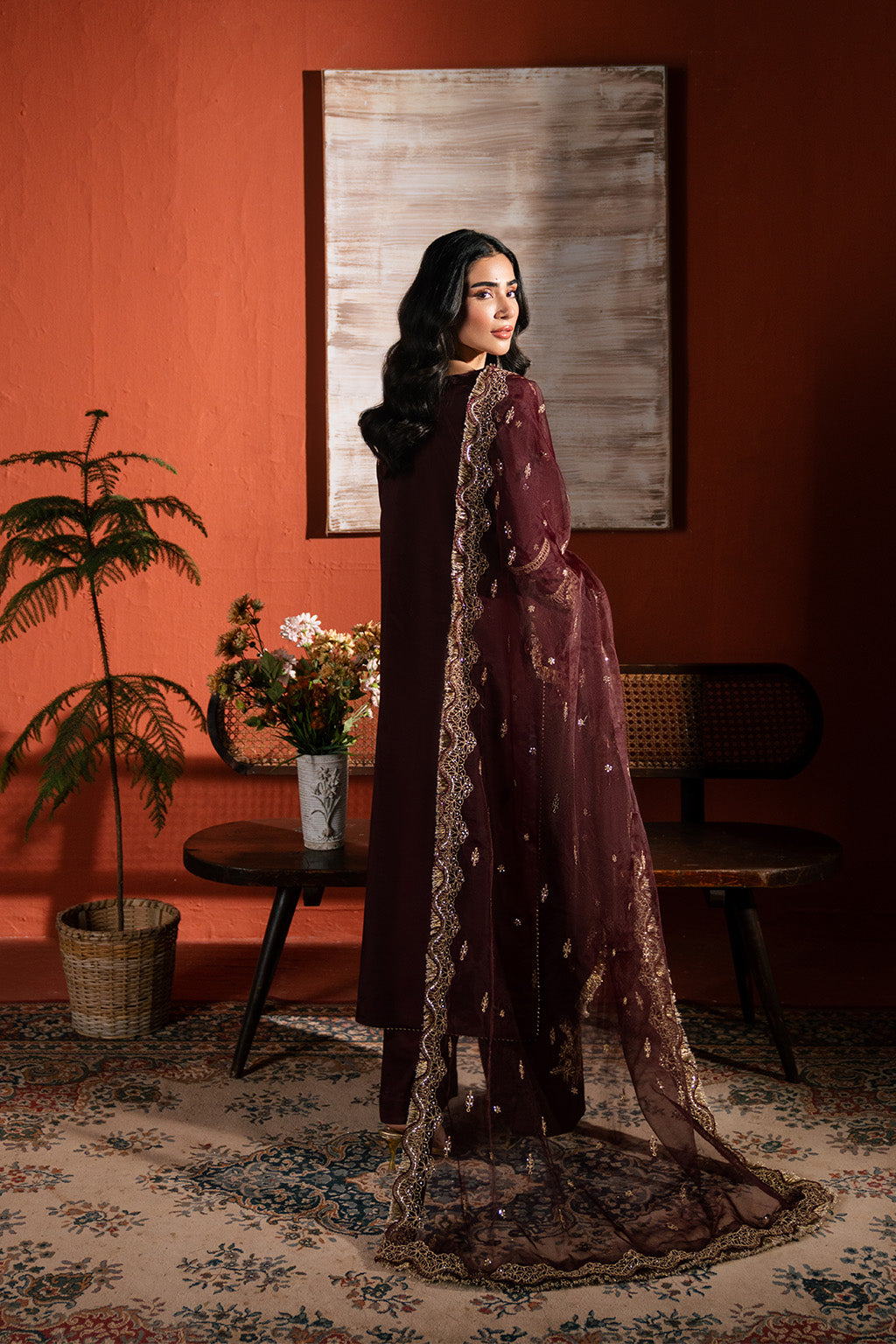 Neeshay | Raw Silk | RTW-RS-05 - by Libasekhas UK - Registered Vendor of : Neeshay - 100% Original Designer Dress