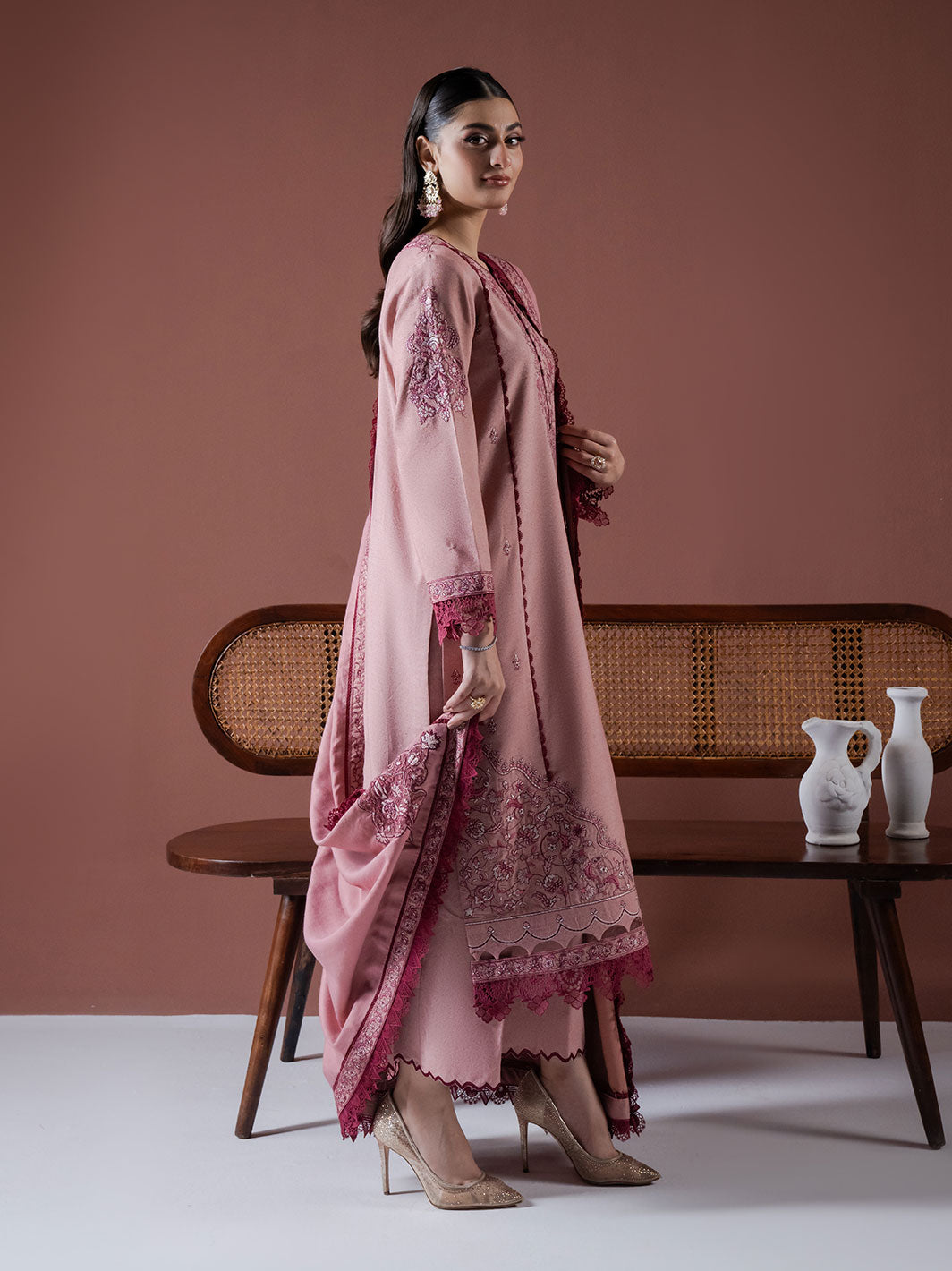 Faiza Faisal | Winter Edit 2024 | LEENA - by - Libasekhas UK - Registered Vendor of : Faiza Faisal - 100% Original Designer Dresss