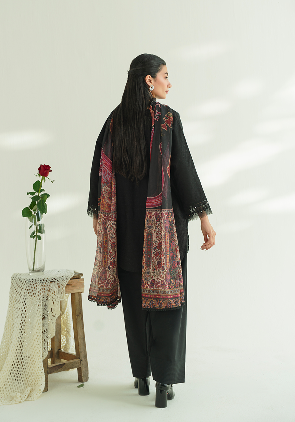 Zarqash | Whispers of Summer | MIDNIGHT WHISPERS - by Libasekhas UK - Registered Vendor of : Zarqash - 100% Original Designer Dress