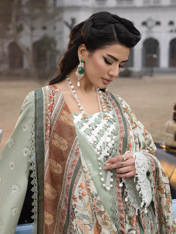 Faiza Faisal | Maya Luxury Lawn | Elena - by - Libasekhas UK - Registered Vendor of : Faiza Faisal - 100% Original Designer Dresss