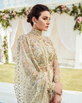 Gulaal | Wedding Formals | Cher Embroidered Net 3-Piece Suit WS-04 - by - Libasekhas UK - Registered Vendor of : Gulaal - 100% Original Designer Dresss