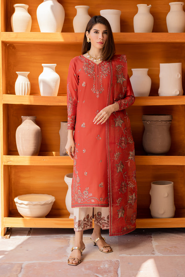 Batik | Ophelia Luxury Pret | Oran - by - Libasekhas UK - Registered Vendor of : Batik - 100% Original Designer Dresss