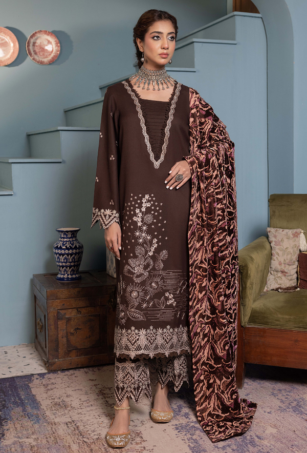 Humdum | Zouq 25 | D10 - by Libasekhas UK - Registered Vendor of : Humdum - 100% Original Designer Dress