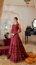 Zebtan | Zircon Wedding Formals | ANARKALI ZQ-09 - by - Libasekhas UK - Registered Vendor of : Zebtan - 100% Original Designer Dresss