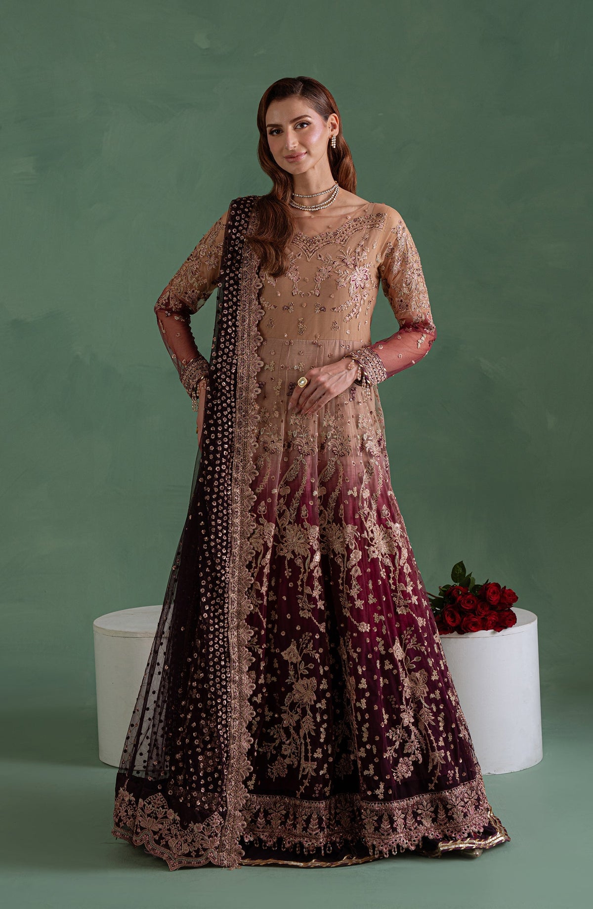 Eleshia | Zarin Wedding Formals 26 | Noore - by Libasekhas UK - Registered Vendor of : Eleshia - 100% Original Designer Dress