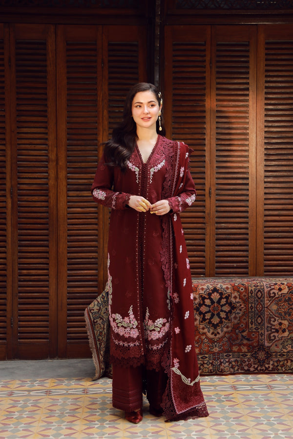 Maryam Hussain | Winter Shawl 25 | Taali - by Libasekhas UK - Registered Vendor of : Maryam Hussain - 100% Original Designer Dress