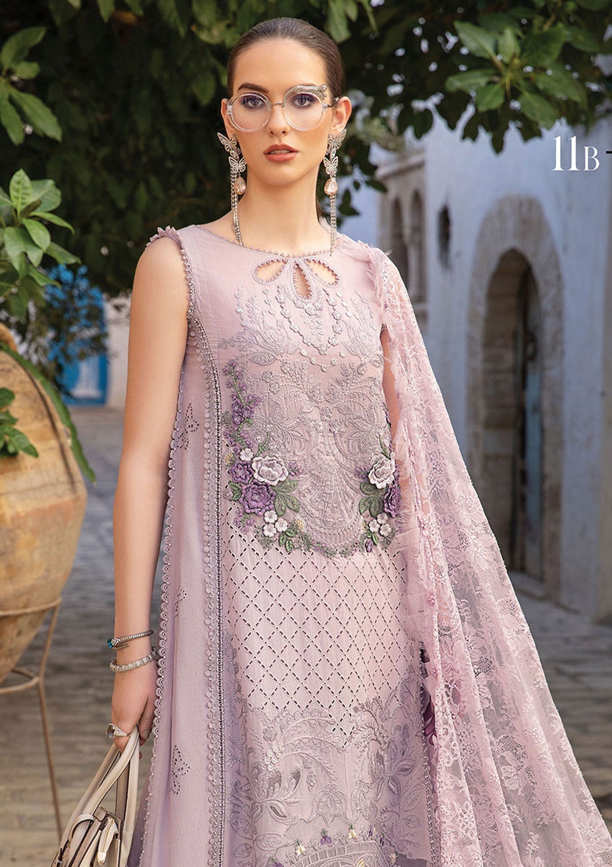 Maria B | Lawn 2025 | MB24#11B - by Libasekhas - Registered Vendor of : Maria B - 100% Original Designer Dress