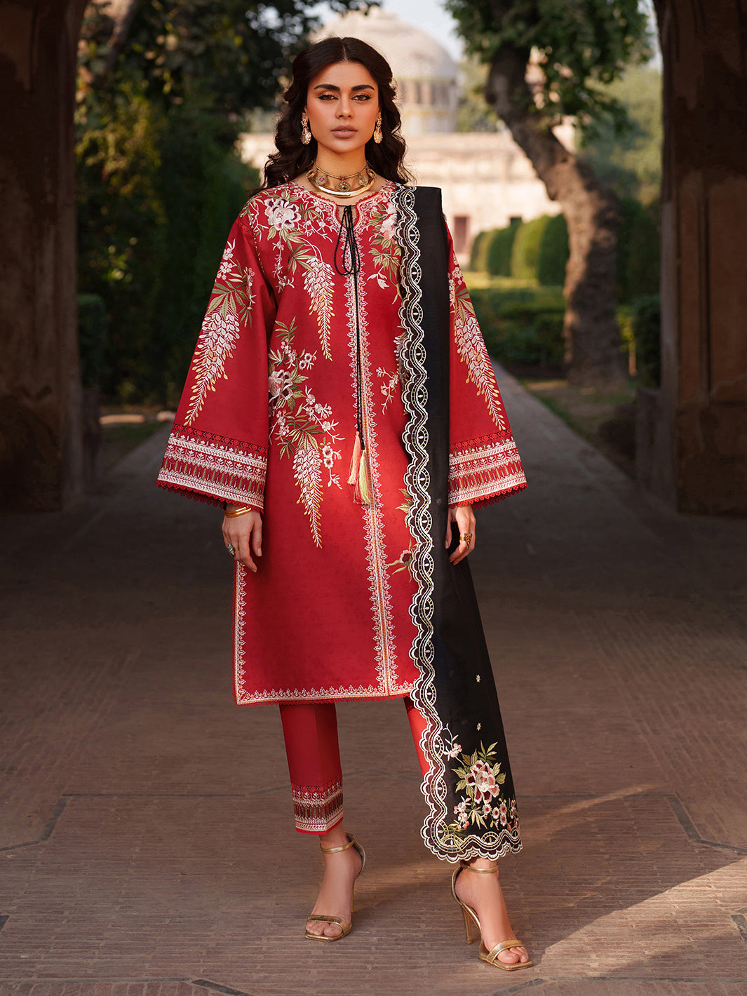 Binilyas | Suroor Eid Pret 26 | 241-B - by Libasekhas UK - Registered Vendor of : Bin Ilyas - 100% Original Designer Dress