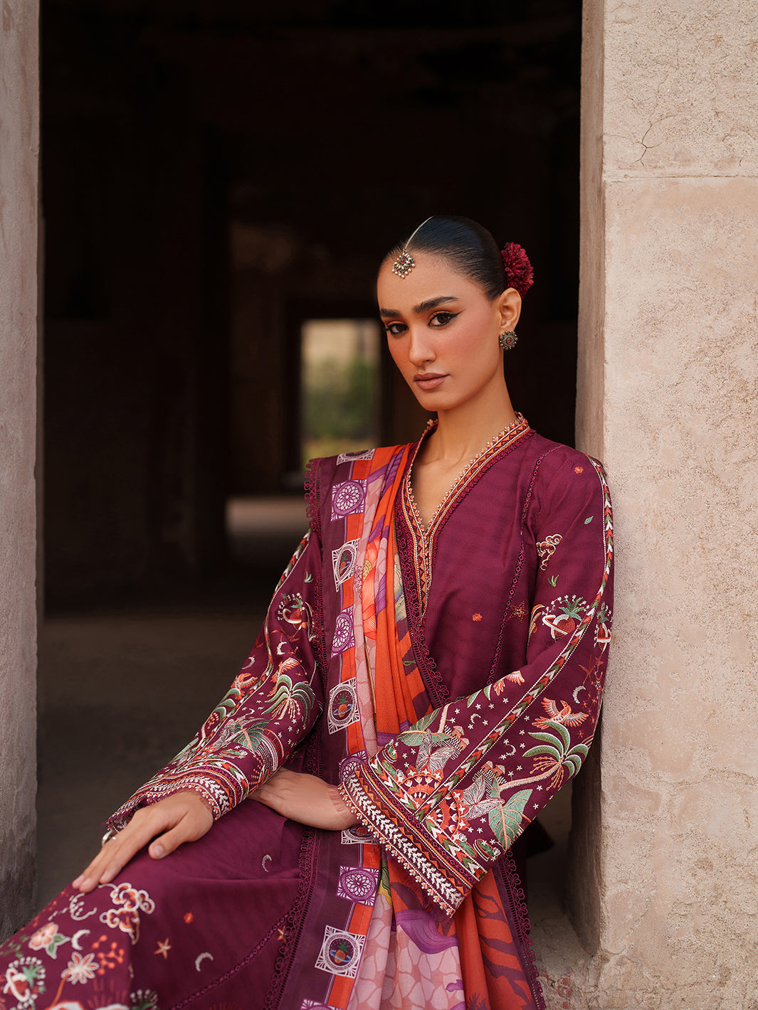 Binilyas | Suroor Eid Pret 26 | 242-A - by Libasekhas UK - Registered Vendor of : Bin Ilyas - 100% Original Designer Dress